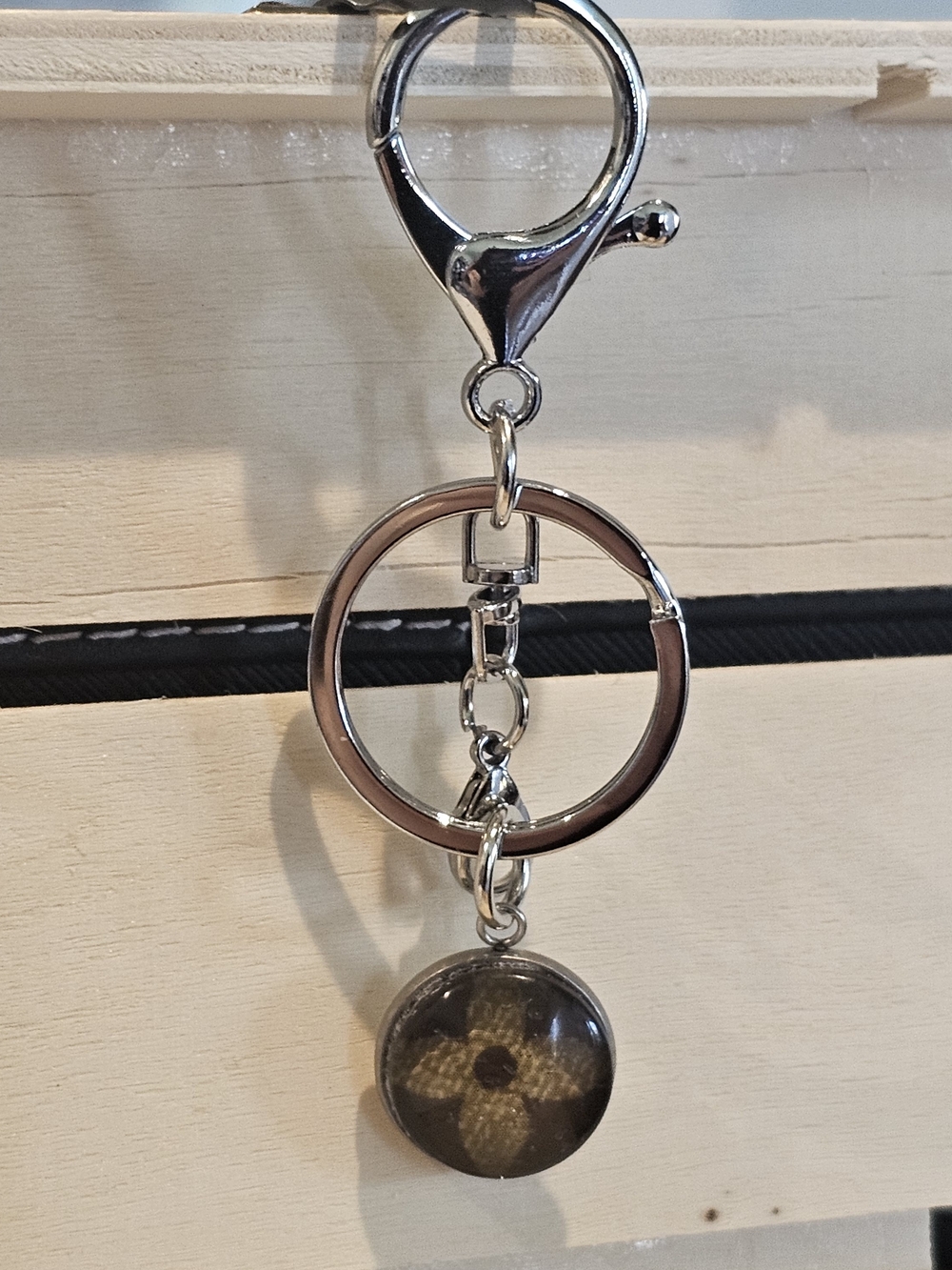 Louis Vuitton Piece In Pendant On Keychain/Bag Charm